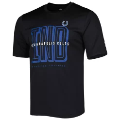 Men's New Era Black Indianapolis Colts Scrimmage T-Shirt -New Era Shop 5908209 ALT2
