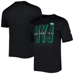 Men's New Era Black New York Jets Scrimmage T-Shirt