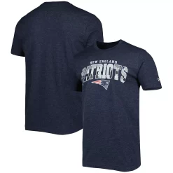 New Era Shop 11 Men's New Era Heathered Navy New England Patriots Training Collection T-Shirt