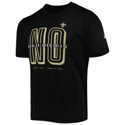 Men's New Era Black New Orleans Saints Scrimmage T-Shirt 5 Men's New Era Black New Orleans Saints Scrimmage T-Shirt -New Era Shop 5908450 ALT2