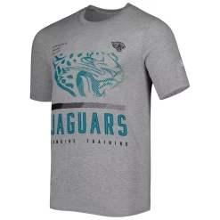 Men's New Era Heathered Gray Jacksonville Jaguars Combine Authentic Red Zone T-Shirt 5 Men's New Era Heathered Gray Jacksonville Jaguars Combine Authentic Red Zone T-Shirt -New Era Shop 5908500 ALT2