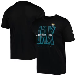 Men's New Era Black Jacksonville Jaguars Scrimmage T-Shirt