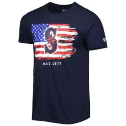 Men's New Era Navy Seattle Mariners 4th of July Jersey T-Shirt 5 Men's New Era Navy Seattle Mariners 4th of July Jersey T-Shirt -New Era Shop 5908557 ALT2