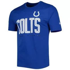 Men's New Era Royal Indianapolis Colts Combine Authentic Training Huddle Up T-Shirt -New Era Shop 5917029 ALT2