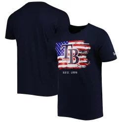 Men's New Era Navy Tampa Bay Rays 4th of July Jersey T-Shirt