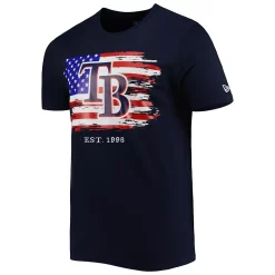 Men's New Era Navy Tampa Bay Rays 4th of July Jersey T-Shirt -New Era Shop 5917320 ALT2
