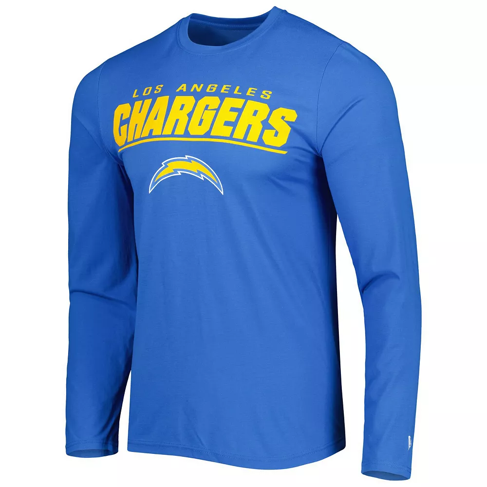 Men's New Era Powder Blue Los Angeles Chargers Combine Authentic Stated Long Sleeve T-Shirt 3 Men's New Era Powder Blue Los Angeles Chargers Combine Authentic Stated Long Sleeve T-Shirt - Image 3