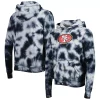 Men's New Era Black San Francisco 49ers Team Tie-Dye Pullover Hoodie