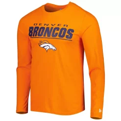 Men's New Era Orange Denver Broncos Combine Authentic Stated Long Sleeve T-Shirt -New Era Shop 5935646 ALT2