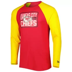 Men's New Era Red Kansas City Chiefs Current Raglan Long Sleeve T-Shirt 5 Men's New Era Red Kansas City Chiefs Current Raglan Long Sleeve T-Shirt -New Era Shop 5936706 ALT2