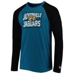 Men's New Era Teal Jacksonville Jaguars Current Raglan Long Sleeve T-Shirt 5 Men's New Era Teal Jacksonville Jaguars Current Raglan Long Sleeve T-Shirt -New Era Shop 5937878 ALT2