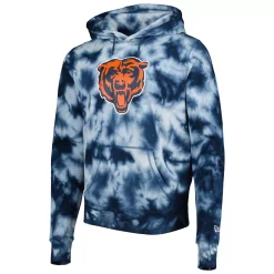 Men's New Era Navy Chicago Bears Team Tie-Dye Pullover Hoodie -New Era Shop 5938758 ALT2