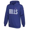 Men's New Era Royal Buffalo Bills Combine Authentic Huddle Up Pullover Hoodie
