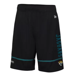 Men's New Era Black Jacksonville Jaguars Combine Authentic Rusher Training Shorts -New Era Shop 5950882 ALT2