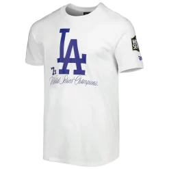 Men's New Era White Los Angeles Dodgers Historical Championship T-Shirt -New Era Shop 5951945 ALT2