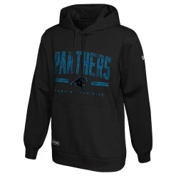 Men's New Era Black Carolina Panthers Combine Authentic Coin Toss Pullover Hoodie -New Era Shop 5952373 ALT2