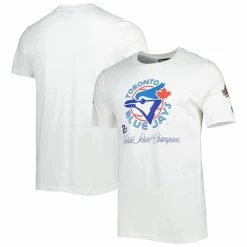 Men's New Era White Toronto Blue Jays Historical Championship T-Shirt