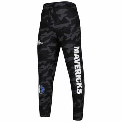 Men's New Era Black/Camo Dallas Mavericks Tonal Joggers -New Era Shop 5953126 ALT2