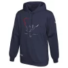 Men's New Era Navy Houston Texans Authentic Combine Watson Pullover Hoodie