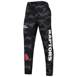 Men's New Era Black/Camo Toronto Raptors Tonal Joggers -New Era Shop 5970190 ALT2