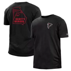 Men's New Era Black Atlanta Falcons Dirty Birds T-Shirt
