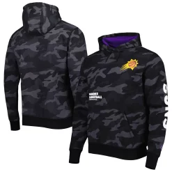 Men's New Era Black/Camo Phoenix Suns Tonal Pullover Hoodie
