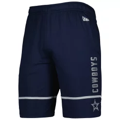 Men's New Era Navy Dallas Cowboys Combine Authentic Rusher Training Shorts -New Era Shop 5993828 ALT2