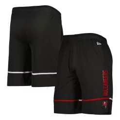 Men's New Era Pewter Tampa Bay Buccaneers Combine Authentic Rusher Training Shorts