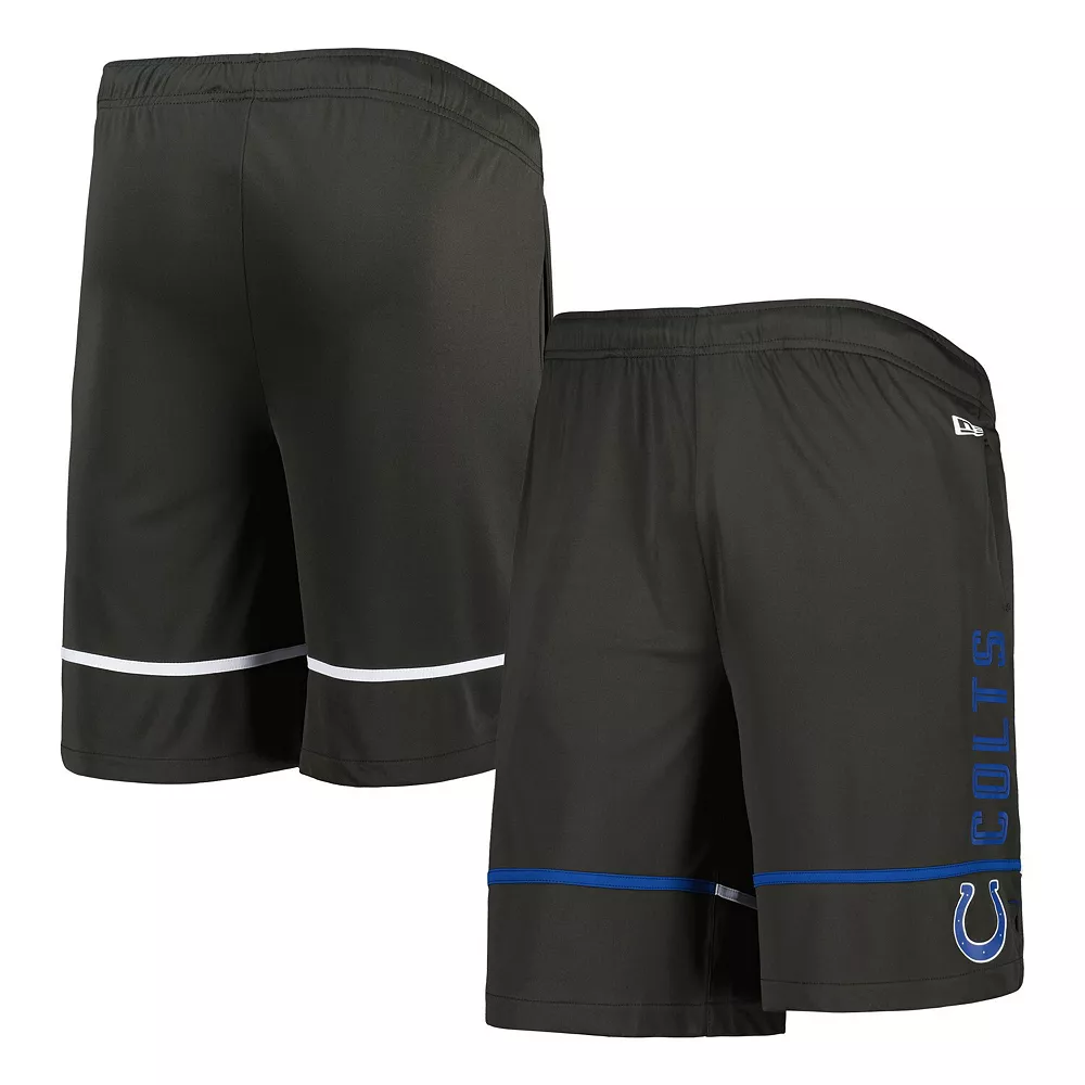 Men's New Era Charcoal Indianapolis Colts Combine Authentic Rusher Training Shorts 2 Men's New Era Charcoal Indianapolis Colts Combine Authentic Rusher Training Shorts - Image 2