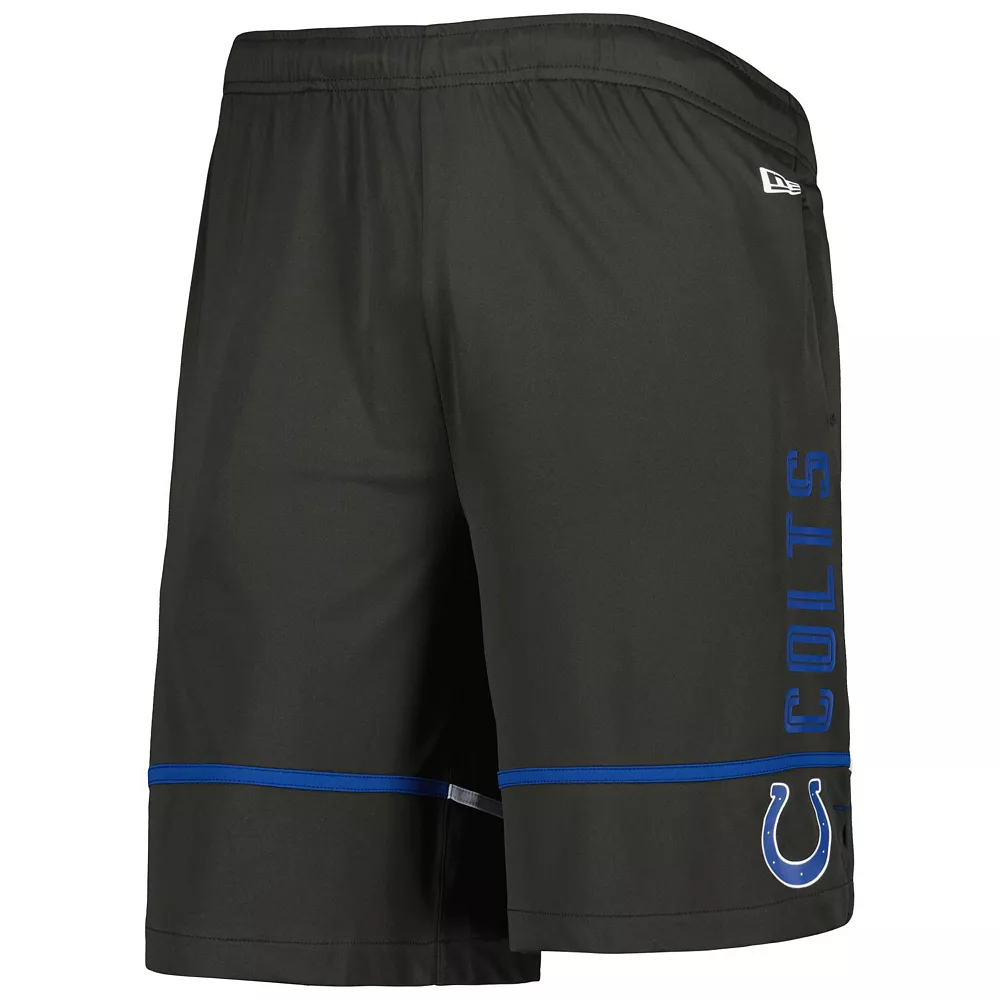 Men's New Era Charcoal Indianapolis Colts Combine Authentic Rusher Training Shorts 3 Men's New Era Charcoal Indianapolis Colts Combine Authentic Rusher Training Shorts - Image 3
