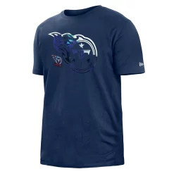 Men's New Era Navy Tennessee Titans 2022 Sideline Ink Dye T-Shirt -New Era Shop 5993920 ALT2