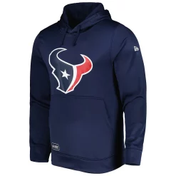 Men's New Era Navy Houston Texans Combine Authentic Stadium Pullover Hoodie -New Era Shop 5994026 ALT2