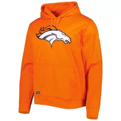 Men's New Era Orange Denver Broncos Combine Authentic Stadium Pullover Hoodie -New Era Shop 5994175 ALT2
