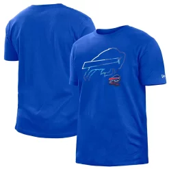 Men's New Era Blue Buffalo Bills 2022 Sideline Ink Dye T-Shirt