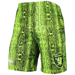 Men's New Era Neon Green Las Vegas Raiders Summer Pop Shorts -New Era Shop 6001496 ALT2