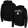 Men's New Era Black Pittsburgh Steelers Ink Dye Pullover Hoodie