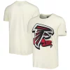 Men's New Era Cream Atlanta Falcons Sideline Chrome T-Shirt