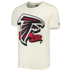 Men's New Era Cream Atlanta Falcons Sideline Chrome T-Shirt 5 Men's New Era Cream Atlanta Falcons Sideline Chrome T-Shirt -New Era Shop 6010282 ALT2
