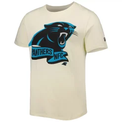 Men's New Era Cream Carolina Panthers Sideline Chrome T-Shirt -New Era Shop 6010415 ALT2