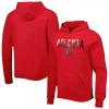 Men's New Era Red Atlanta Falcons Ink Dye Pullover Hoodie