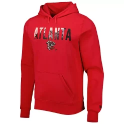 Men's New Era Red Atlanta Falcons Ink Dye Pullover Hoodie 5 Men's New Era Red Atlanta Falcons Ink Dye Pullover Hoodie -New Era Shop 6012062 ALT2