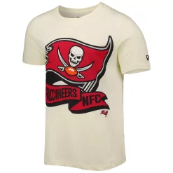 Men's New Era Cream Tampa Bay Buccaneers Sideline Chrome T-Shirt -New Era Shop 6012233 ALT2