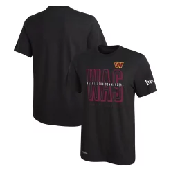 Men's New Era Black Washington Commanders Scrimmage T-Shirt