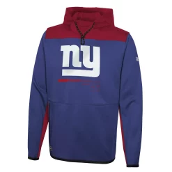 Men's New Era Royal New York Giants Combine Authentic Hard Hitter Pullover Hoodie -New Era Shop 6027642 ALT2