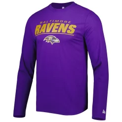 Men's New Era Purple Baltimore Ravens Combine Authentic Stated Long Sleeve T-Shirt -New Era Shop 6028829 ALT2