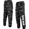 Men's New Era Black Boston Red Sox Camo Jogger Pants