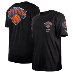 Men's New Era Black New York Knicks 2022/23 City Edition Elite Pack T-Shirt -New Era Shop 6104167 ALT