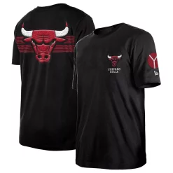 Men's New Era Black Chicago Bulls 2022/23 City Edition Elite Pack T-Shirt