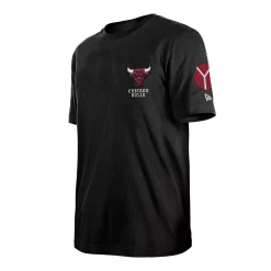 Men's New Era Black Chicago Bulls 2022/23 City Edition Elite Pack T-Shirt -New Era Shop 6104222 ALT2