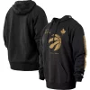 Men's New Era Black Toronto Raptors 2022/23 City Edition Big & Tall Pullover Hoodie